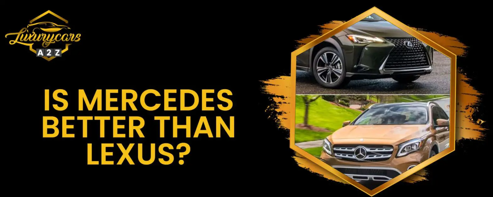 Is Mercedes better than Lexus?
