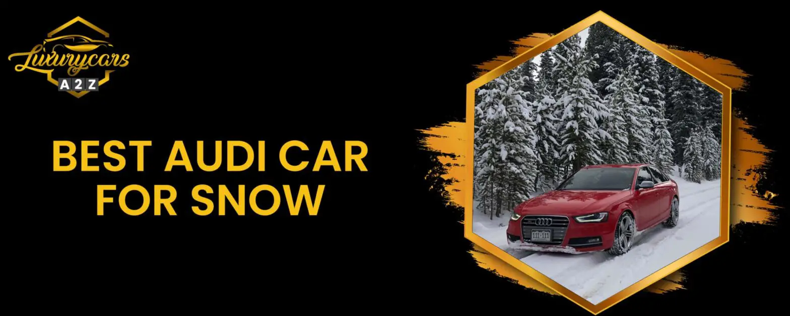 best audi car for snow
