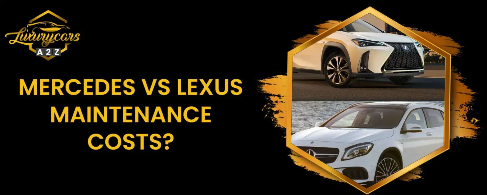 mercedes vs lexus maintenance costs
