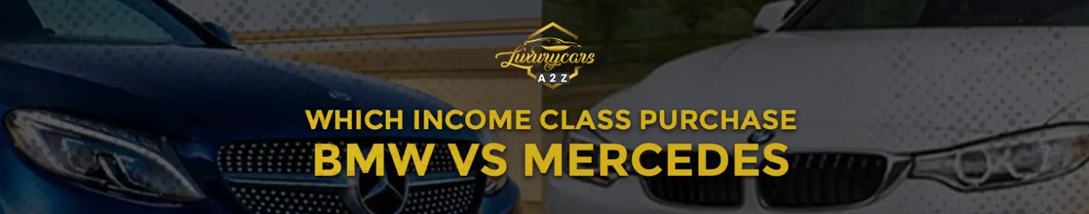which income class purchase bmw vs mercedes