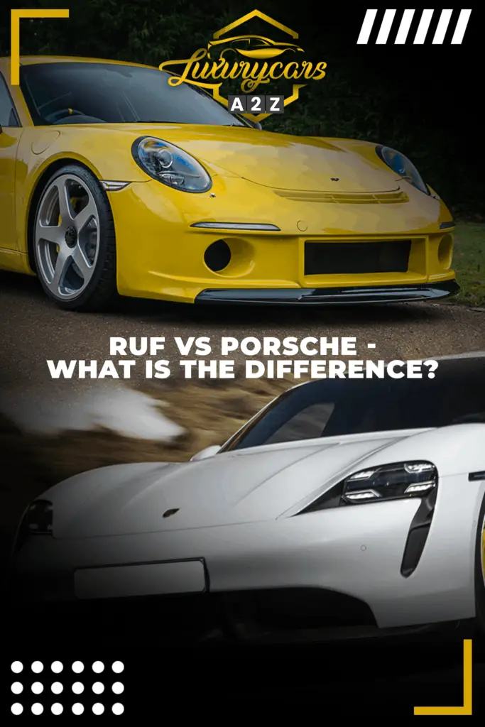 ruf vs porsche - what is the difference