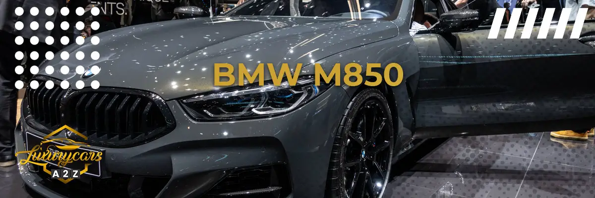 Is BMW M850 a good car?