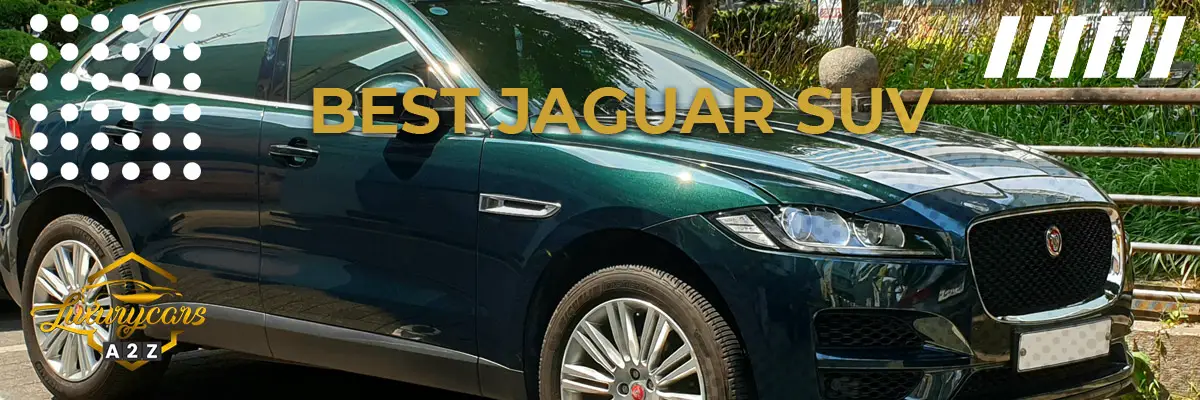 Best Jaguar SUV