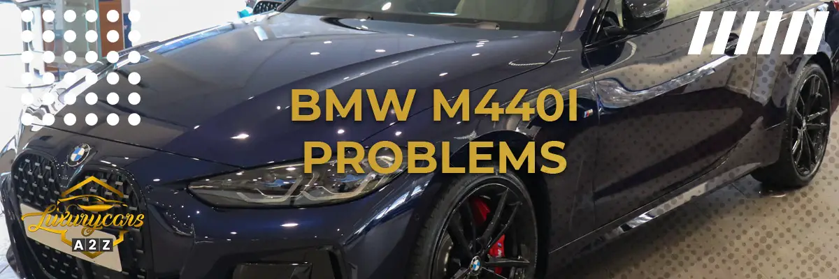 BMW M440i problems