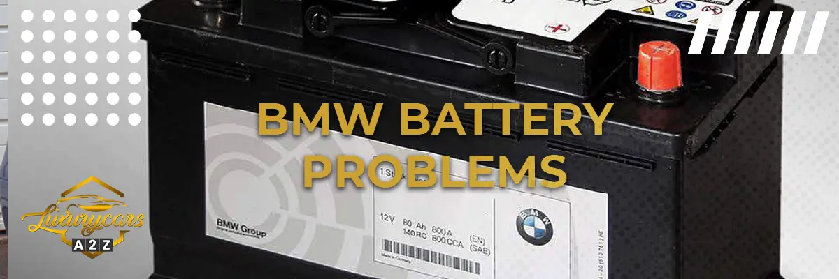 BMW battery drain problems