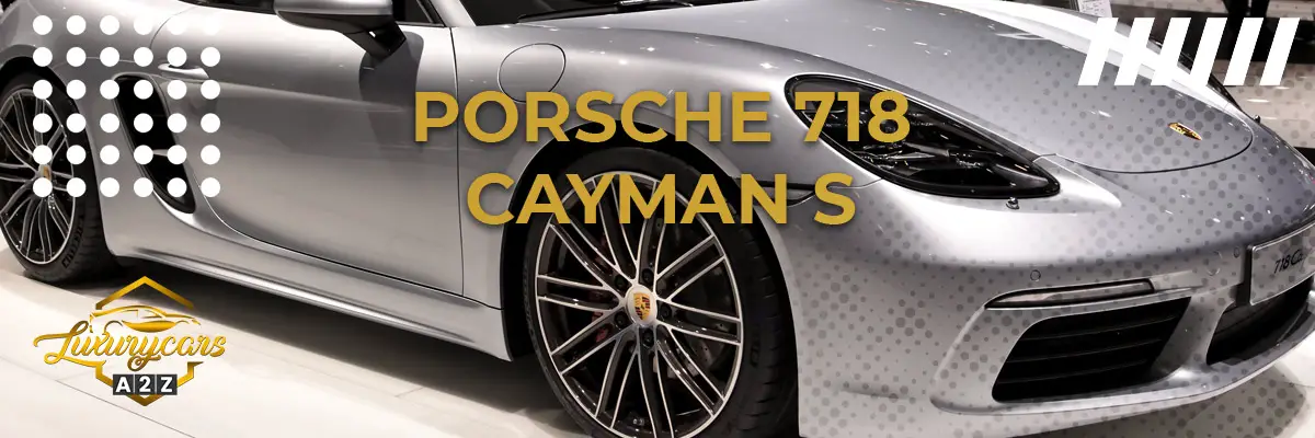 Is Porsche 718 Cayman S a good car?