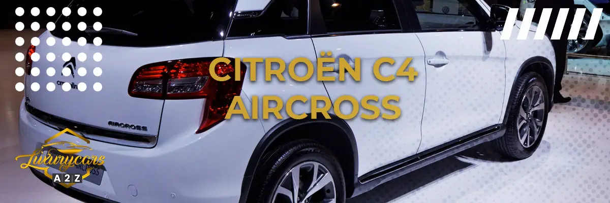 Is Citroën C4 Aircross a good car?