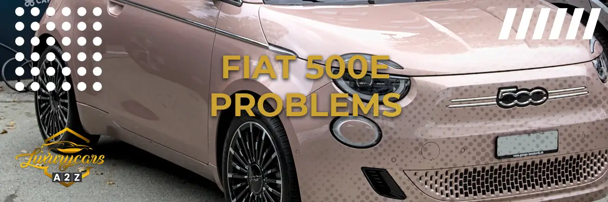 Fiat 500e problems
