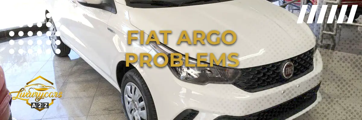 Fiat Argo problems