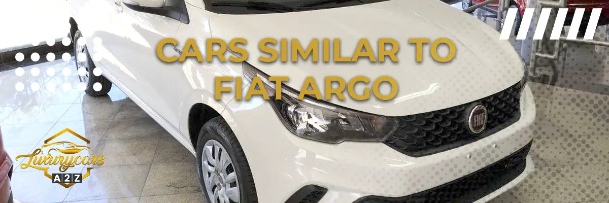 Cars similar to Fiat Argo